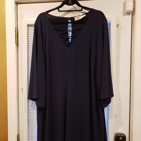 Eliza J Dresses & Skirts - Navy dress